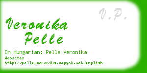 veronika pelle business card